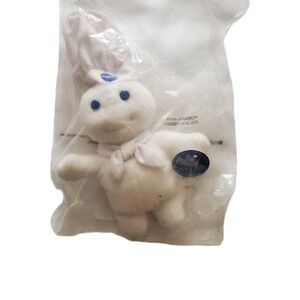 Pillsbury Doughboy 6" Mini Beanie Bean Bag Plush Doll Dough Boy  1999